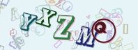 This is a captcha-picture. It is used to prevent mass-access by robots. (see: www.captcha.net)