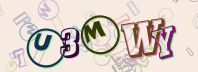This is a captcha-picture. It is used to prevent mass-access by robots. (see: www.captcha.net)
