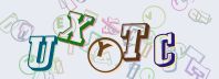 This is a captcha-picture. It is used to prevent mass-access by robots. (see: www.captcha.net)