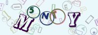 This is a captcha-picture. It is used to prevent mass-access by robots. (see: www.captcha.net)