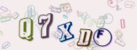 This is a captcha-picture. It is used to prevent mass-access by robots. (see: www.captcha.net)