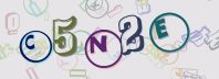 This is a captcha-picture. It is used to prevent mass-access by robots. (see: www.captcha.net)