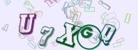 This is a captcha-picture. It is used to prevent mass-access by robots. (see: www.captcha.net)