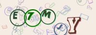 This is a captcha-picture. It is used to prevent mass-access by robots. (see: www.captcha.net)