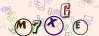 This is a captcha-picture. It is used to prevent mass-access by robots. (see: www.captcha.net)